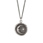 Pyrrha-Trust The Universe Diamond Necklace-Necklaces-Blue Ruby Jewellery-Vancouver Canada