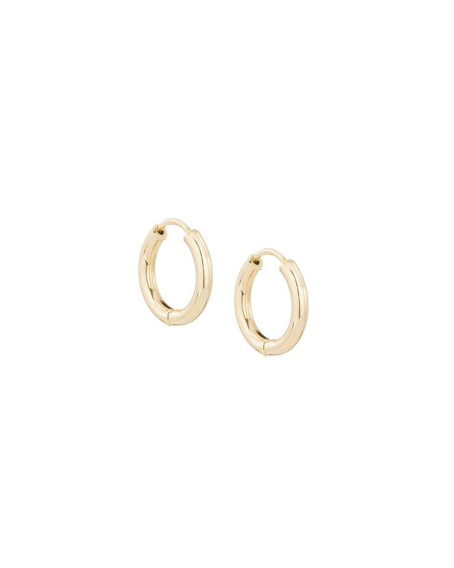 Adina Reyter-Tube Hoops | 15mm-Earrings-14k Yellow Gold-Blue Ruby Jewellery-Vancouver Canada