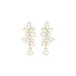 Olive & Piper-Valentina Earrings-Earrings-Oxidized Gold, Crystal-Blue Ruby Jewellery-Vancouver Canada