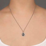 Pyrrha-Watch Over Me Necklace-Necklaces-Blue Ruby Jewellery-Vancouver Canada