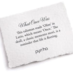 What Once Was Talisman-Bronze-Blue Ruby Jewellery-Vancouver Canada