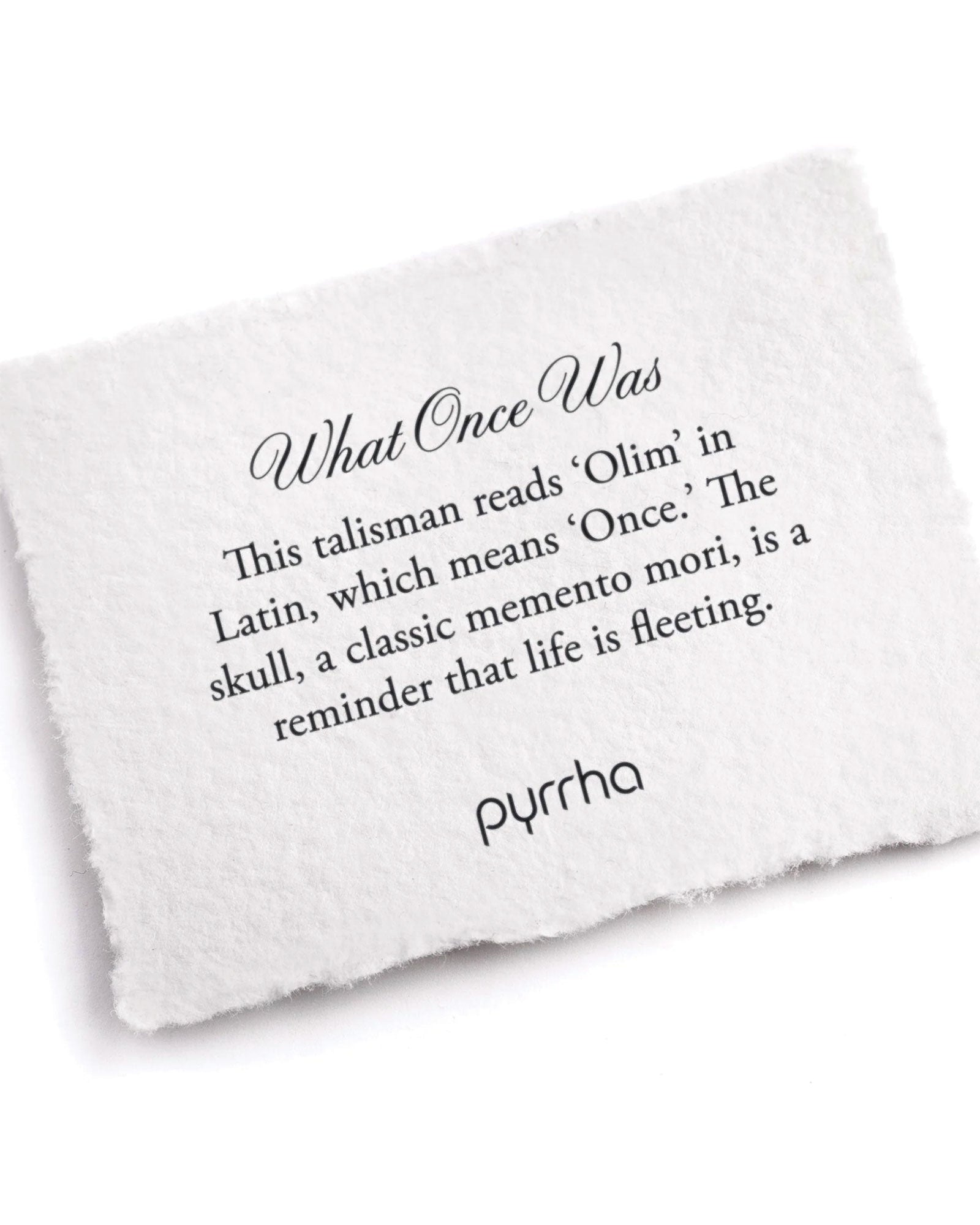 What Once Was Talisman-Bronze-Blue Ruby Jewellery-Vancouver Canada