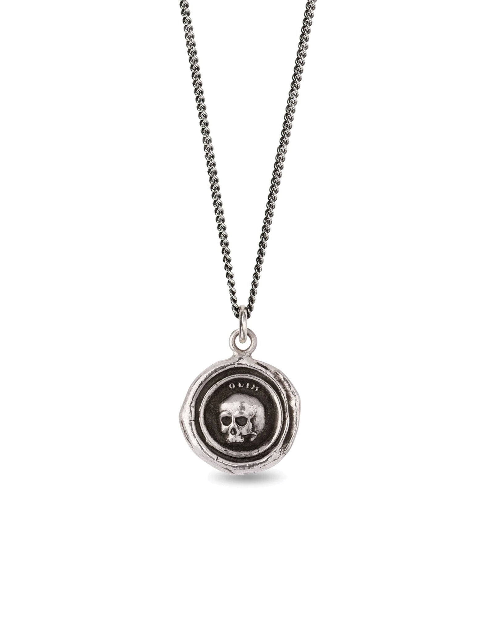 What Once Was Talisman-Oxidized Sterling Silver-Blue Ruby Jewellery-Vancouver Canada