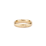 Polly Wales-White Narrow Grain Ring-Rings-Blue Ruby Jewellery-Vancouver Canada