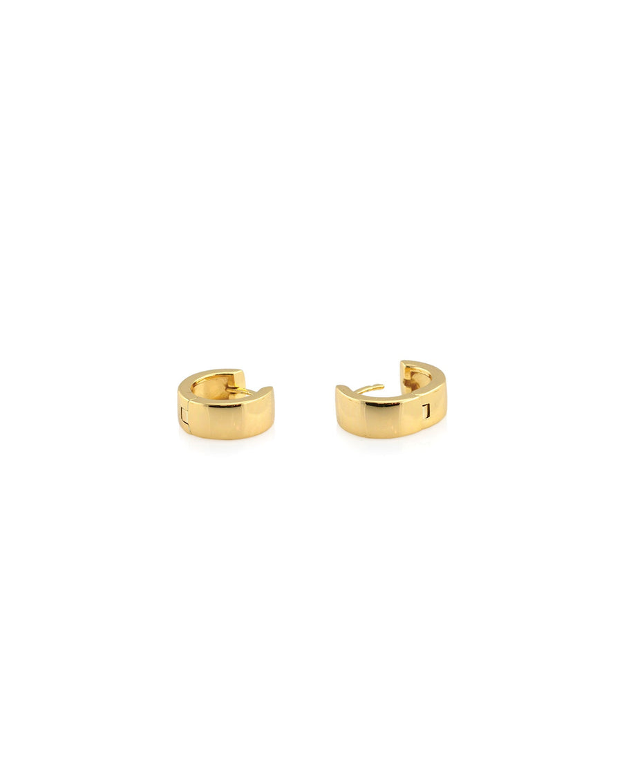 Kris Nations-Wide Hoop Earrings | 12mm-Earrings-18k Gold Vermeil-Blue Ruby Jewellery-Vancouver Canada