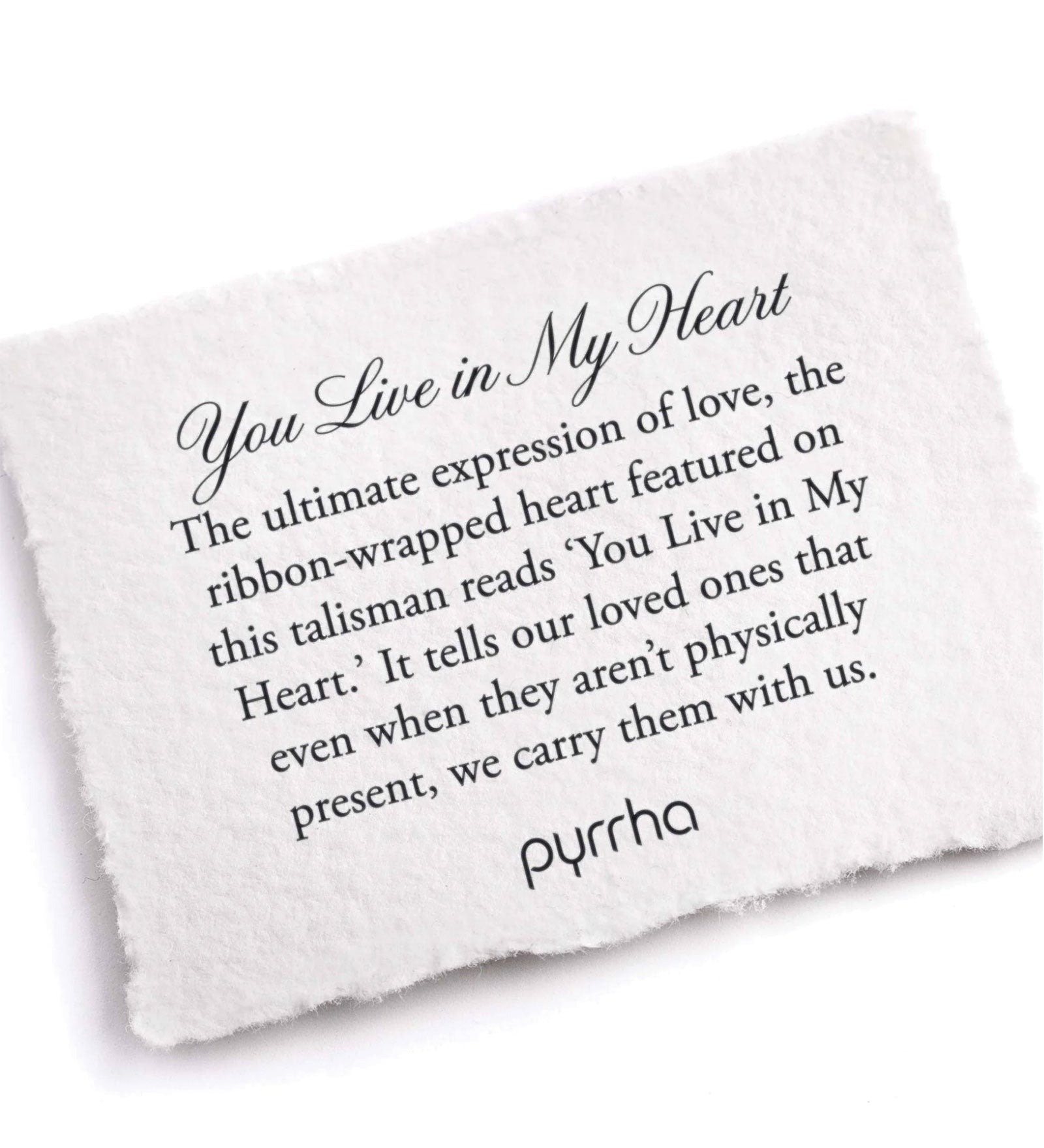 Pyrrha-You Live In My Heart Necklace-Necklaces-Blue Ruby Jewellery-Vancouver Canada