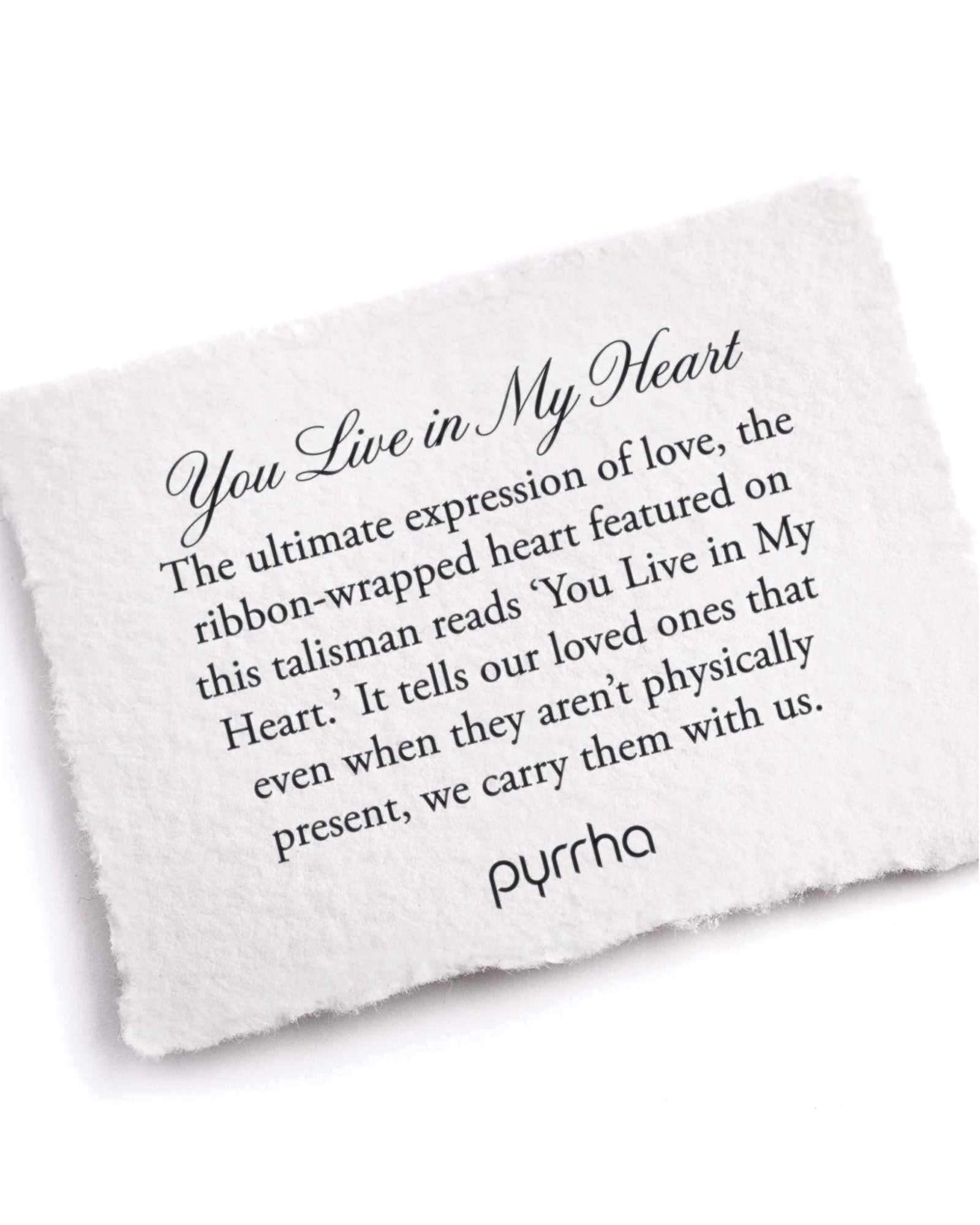 Pyrrha-You Live In My Heart Necklace-Necklaces-Blue Ruby Jewellery-Vancouver Canada