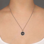 Pyrrha-You Live In My Heart Necklace-Necklaces-Blue Ruby Jewellery-Vancouver Canada