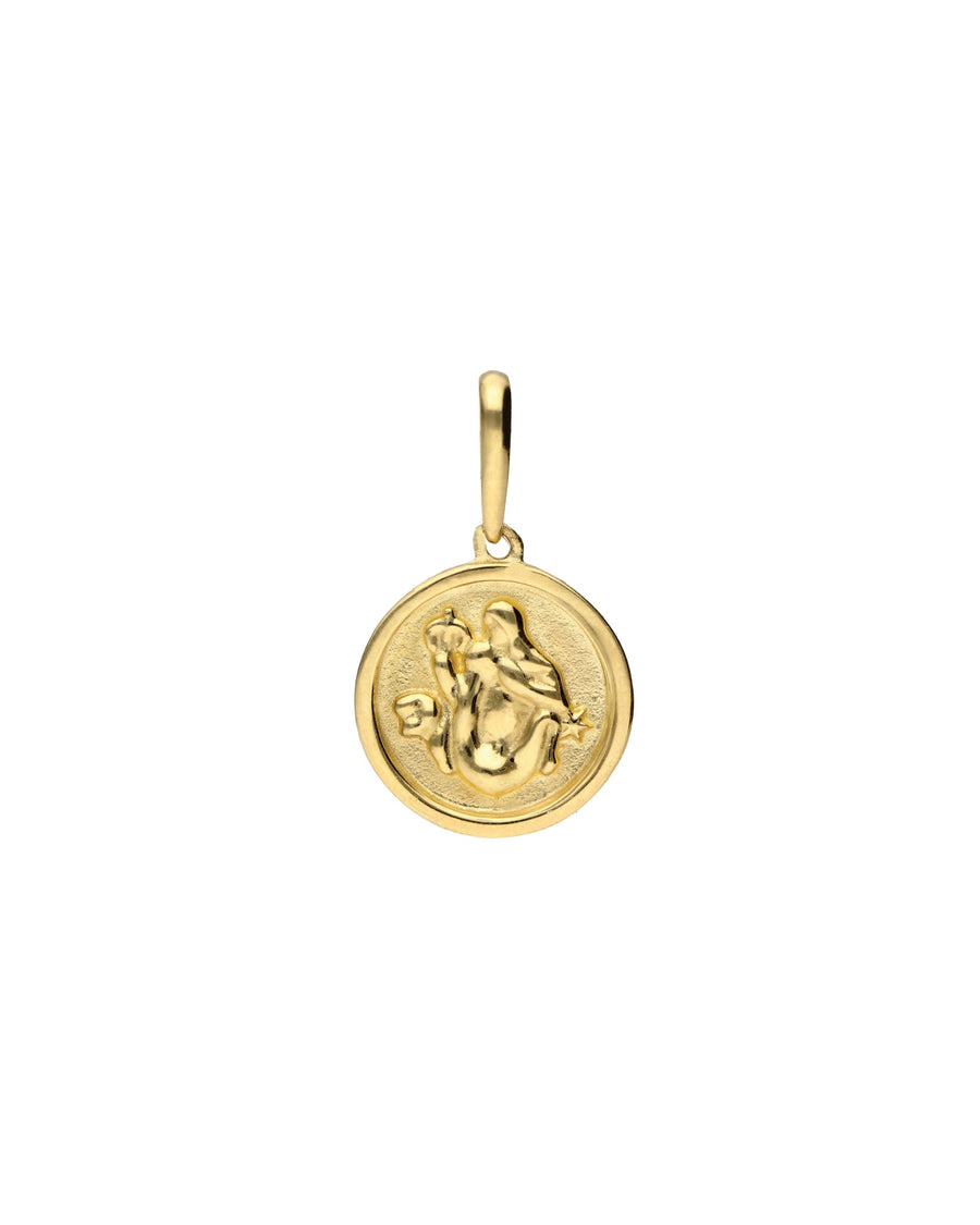 Valley of the Fine-Zodiac Coin Pendant-Necklaces-Blue Ruby Jewellery-Vancouver Canada