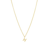 Quiet Icon-Zodiac Necklace-Necklaces-14k Gold Vermeil-Pisces-Blue Ruby Jewellery-Vancouver Canada