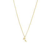 Quiet Icon-Zodiac Necklace-Necklaces-14k Gold Vermeil-Sagittarius-Blue Ruby Jewellery-Vancouver Canada