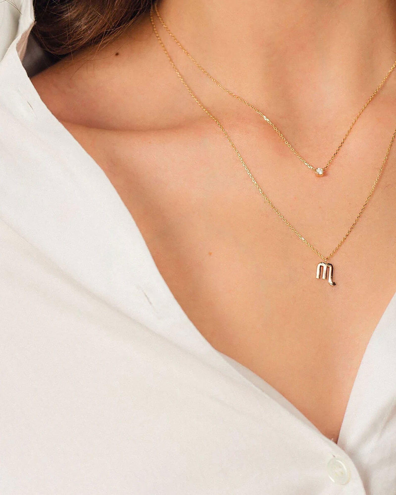 Quiet Icon-Zodiac Necklace-Necklaces-Blue Ruby Jewellery-Vancouver Canada